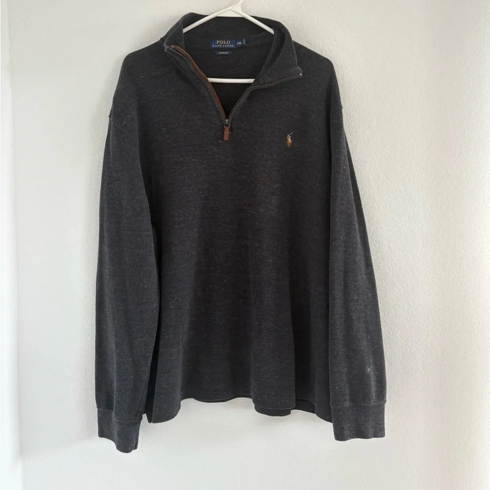 Polo Ralph Lauren Estate-Rib Quarter-Zip Pullover